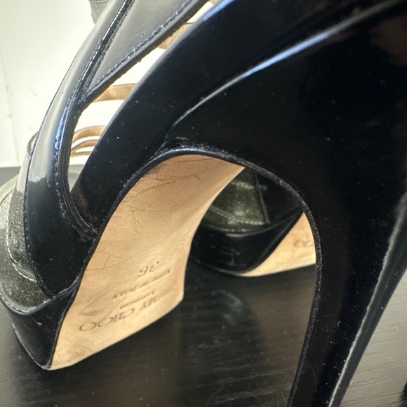 Jimmy Choo Costa Platform sandals heels size 36 5.5 - Picture 4 of 6